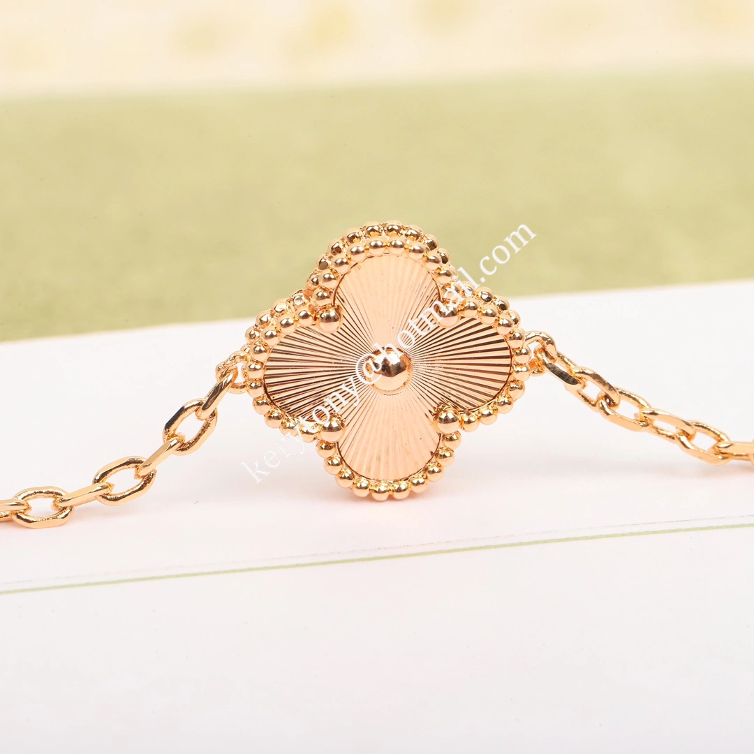 Best Selling Van Cleef Arpels Vintage Alhambra Long Necklace 20 Motifs Rose Gold Carnelian Sale Malaysia