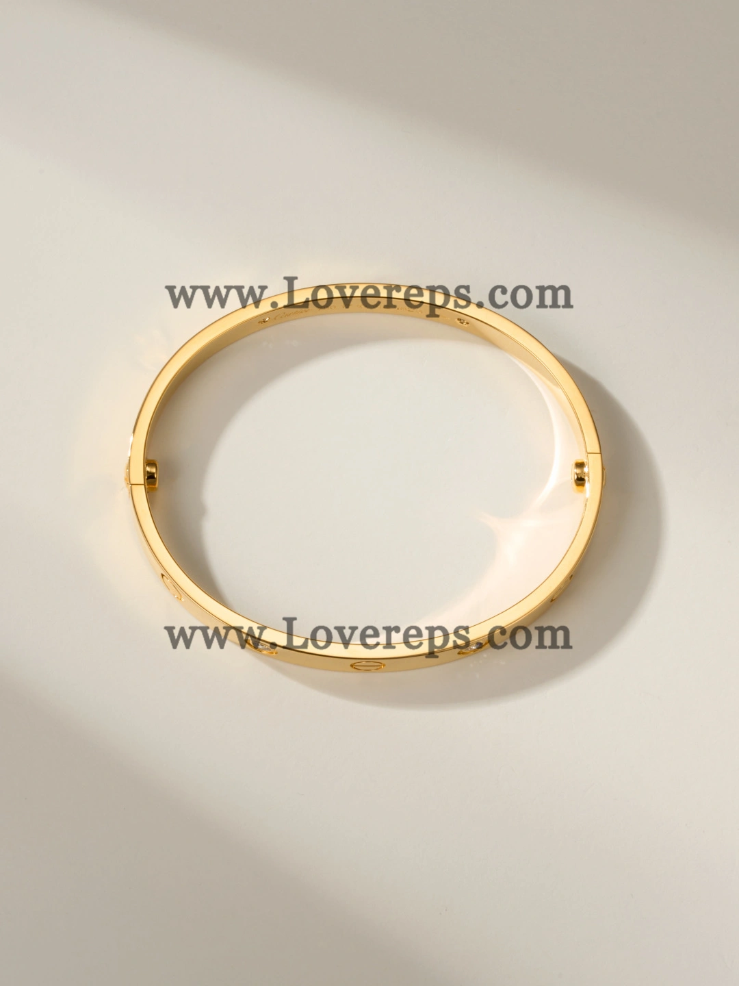 Cartier Classics Love Bracelet with 4 Diamonds Yellow Gold