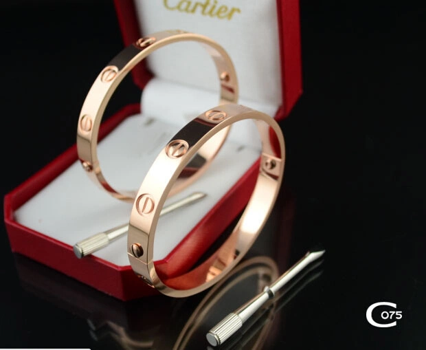 Cartier Couple Bracelet Pink Gold B6041002 (New Version – Prevent Screws Fall Out