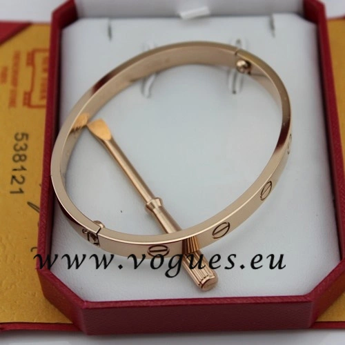 Cartier Couple Bracelet Pink Gold B6041002 (New Version – Prevent Screws Fall Out