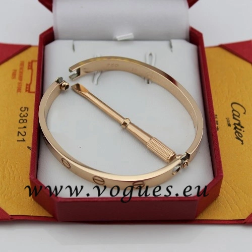 Cartier Couple Bracelet Pink Gold B6041002 (New Version – Prevent Screws Fall Out