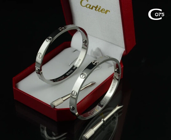 Cartier Couple Bracelet White Gold B6041000 (New Version – Prevent Screws Fall Out