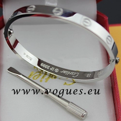 Cartier Couple Bracelet White Gold B6041000 (New Version – Prevent Screws Fall Out