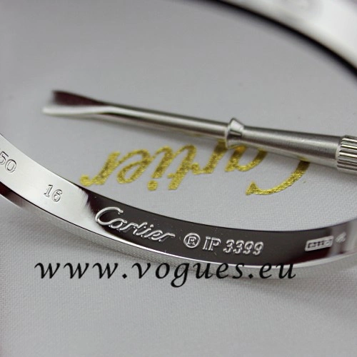 Cartier Couple Bracelet White Gold B6041000 (New Version – Prevent Screws Fall Out