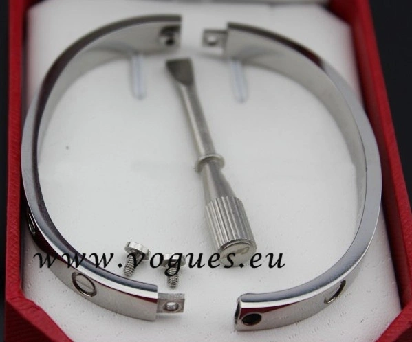 Cartier Couple Bracelet White Gold B6041000 (New Version – Prevent Screws Fall Out