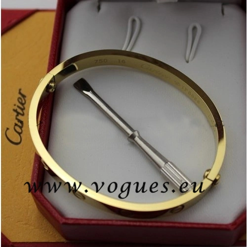 Cartier Couple Bracelet Yellow Gold B6041001 (New Version – Prevent Screws Fall Out
