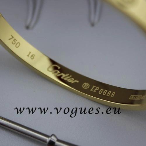 Cartier Couple Bracelet Yellow Gold B6041001 (New Version – Prevent Screws Fall Out