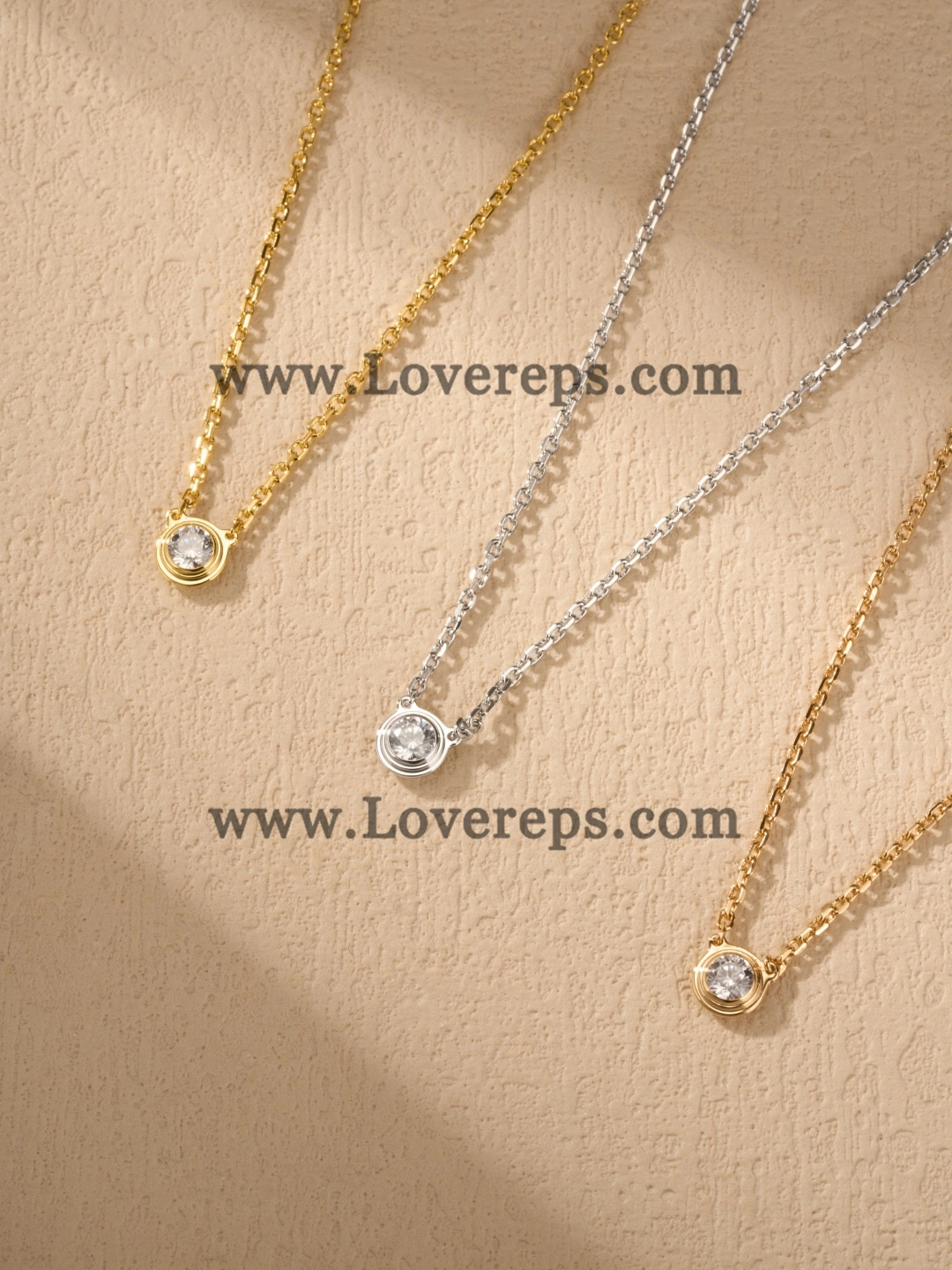 Cartier D-Amour Pendant with Diamond Small Model Yellow Gold Rose Gold White Gold