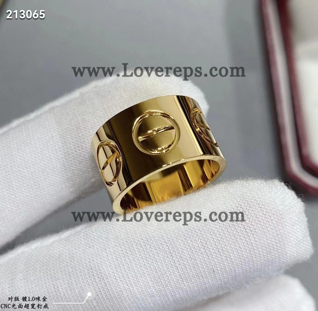 Cartier Extra Large Love Ring Yellow Gold Rose Gold White Gold B4227800