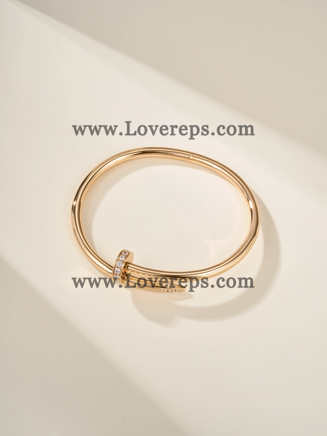 Cartier Juste Un Clou Bracelet Rose Gold With Diamonds