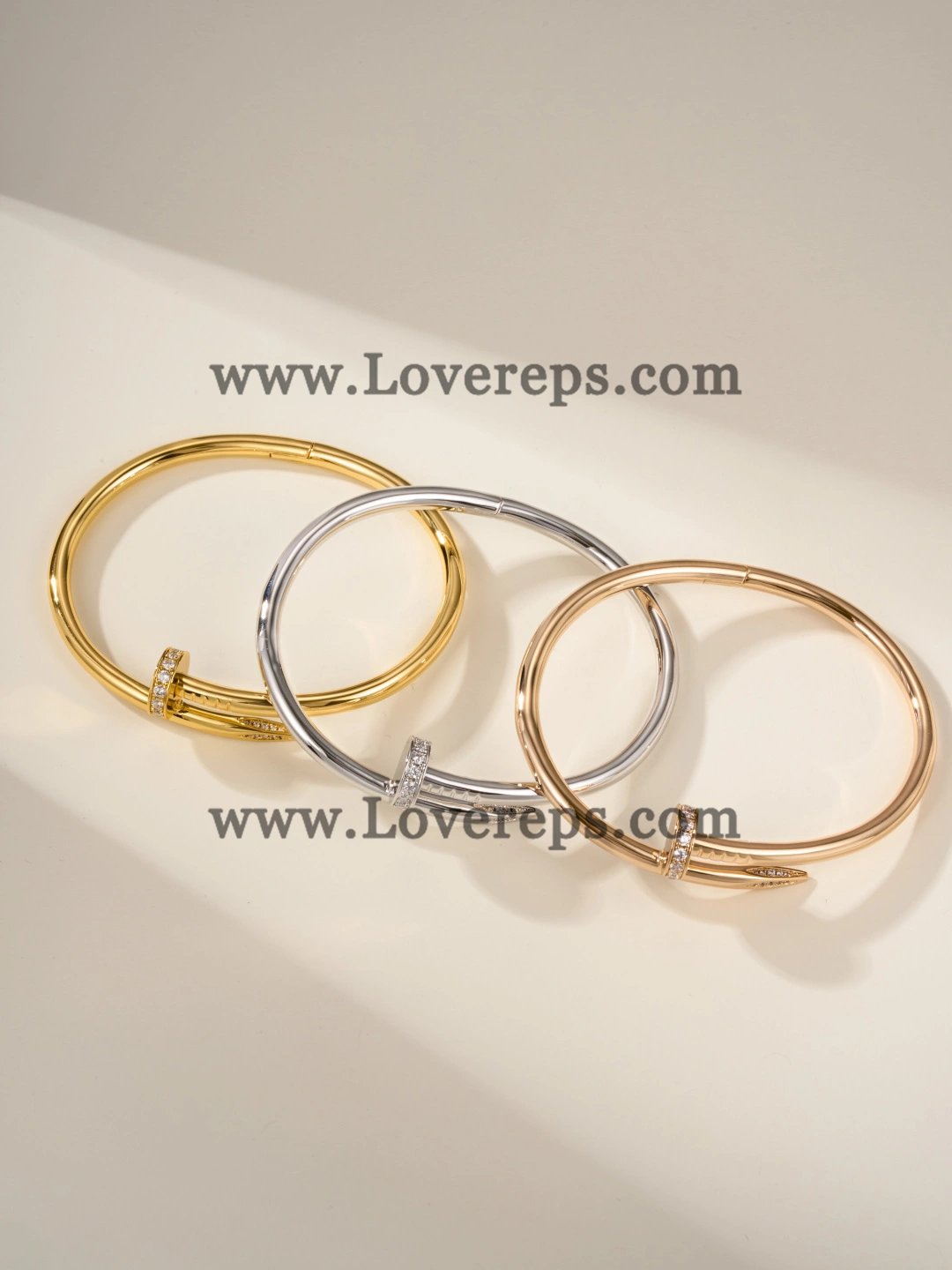 Cartier Juste Un Clou Bracelet Rose Gold With Diamonds