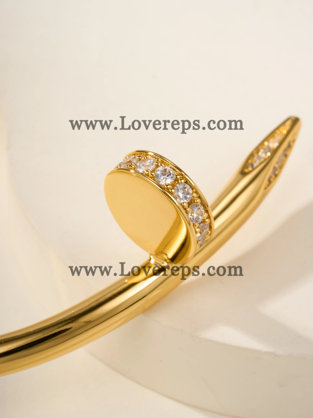 Cartier Juste Un Clou Bracelet Rose Gold With Diamonds