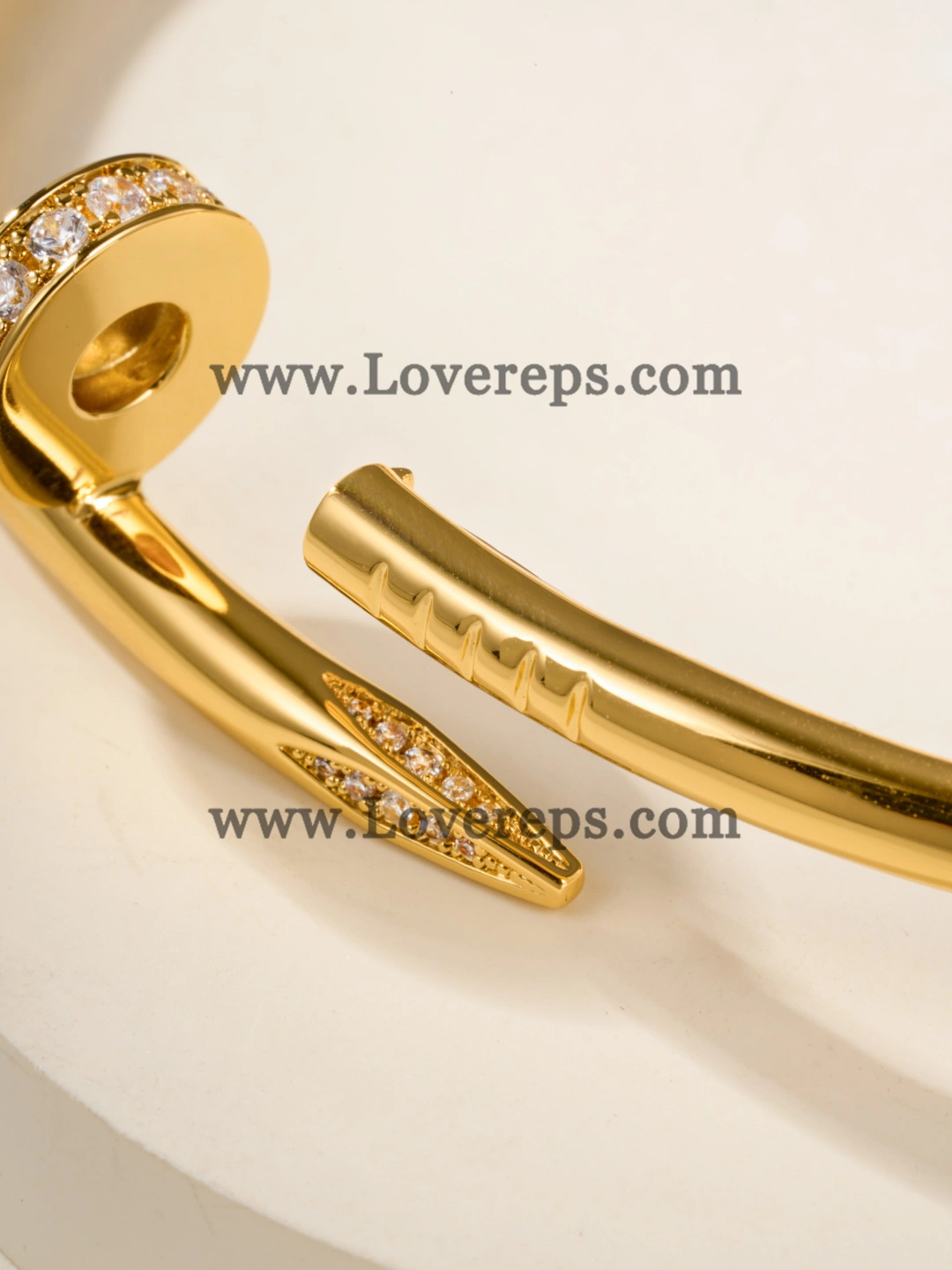 Cartier Juste Un Clou Bracelet Rose Gold With Diamonds