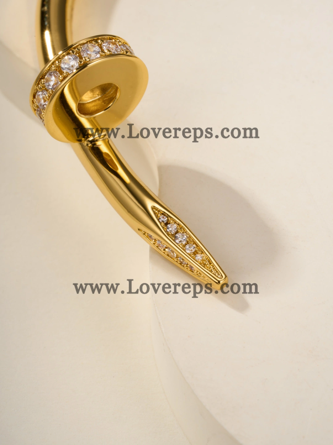 Cartier Juste Un Clou Bracelet Yellow Gold With Diamonds