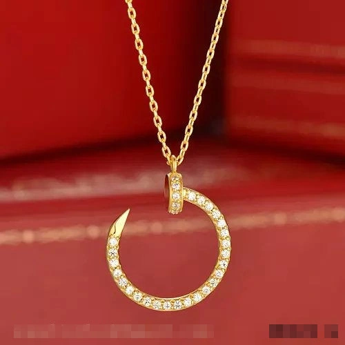 Cartier Juste Un Clou Necklace Yellow Gold, Diamonds B7224511