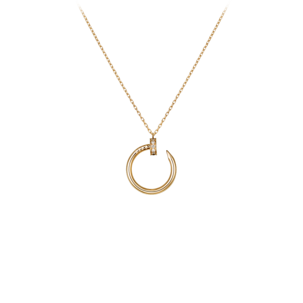 Cartier Juste Un Clou Necklace Yellow Gold, Diamonds B7224511
