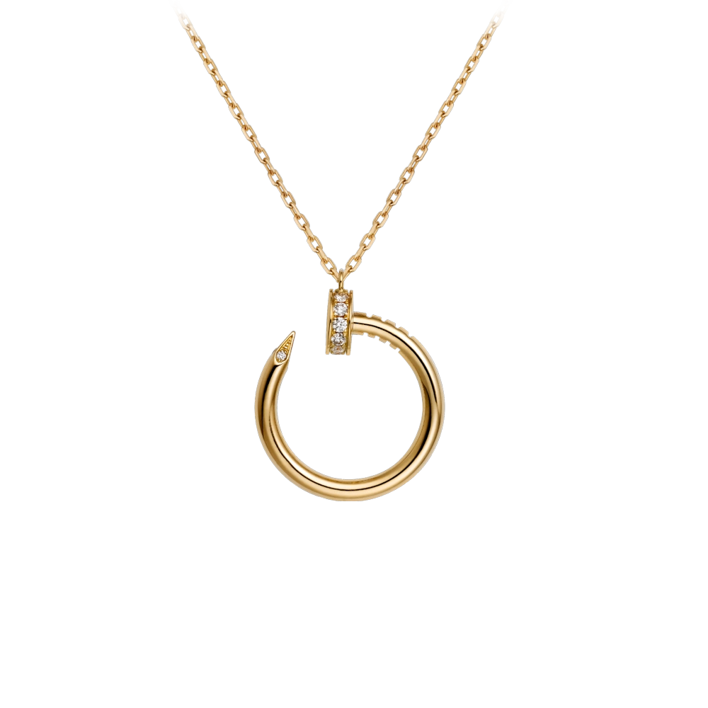 Cartier Juste Un Clou Necklace Yellow Gold, Diamonds B7224512
