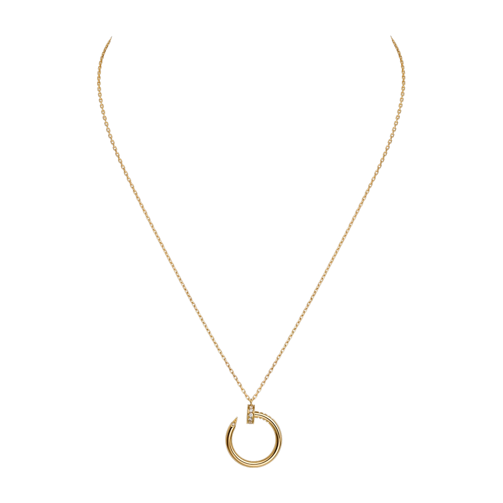 Cartier Juste Un Clou Necklace Yellow Gold, Diamonds B7224512
