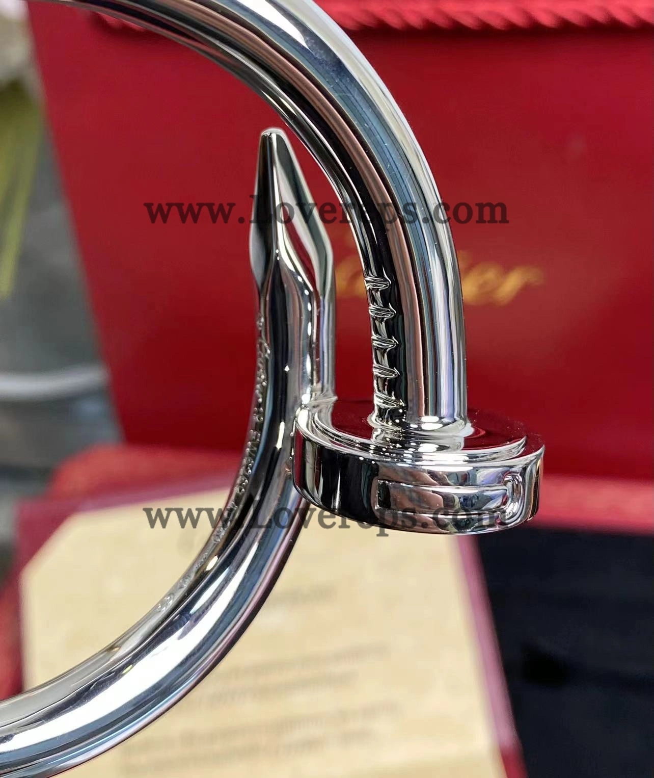 Cartier Juste un Clou Bracelet Extra-large Model White Gold