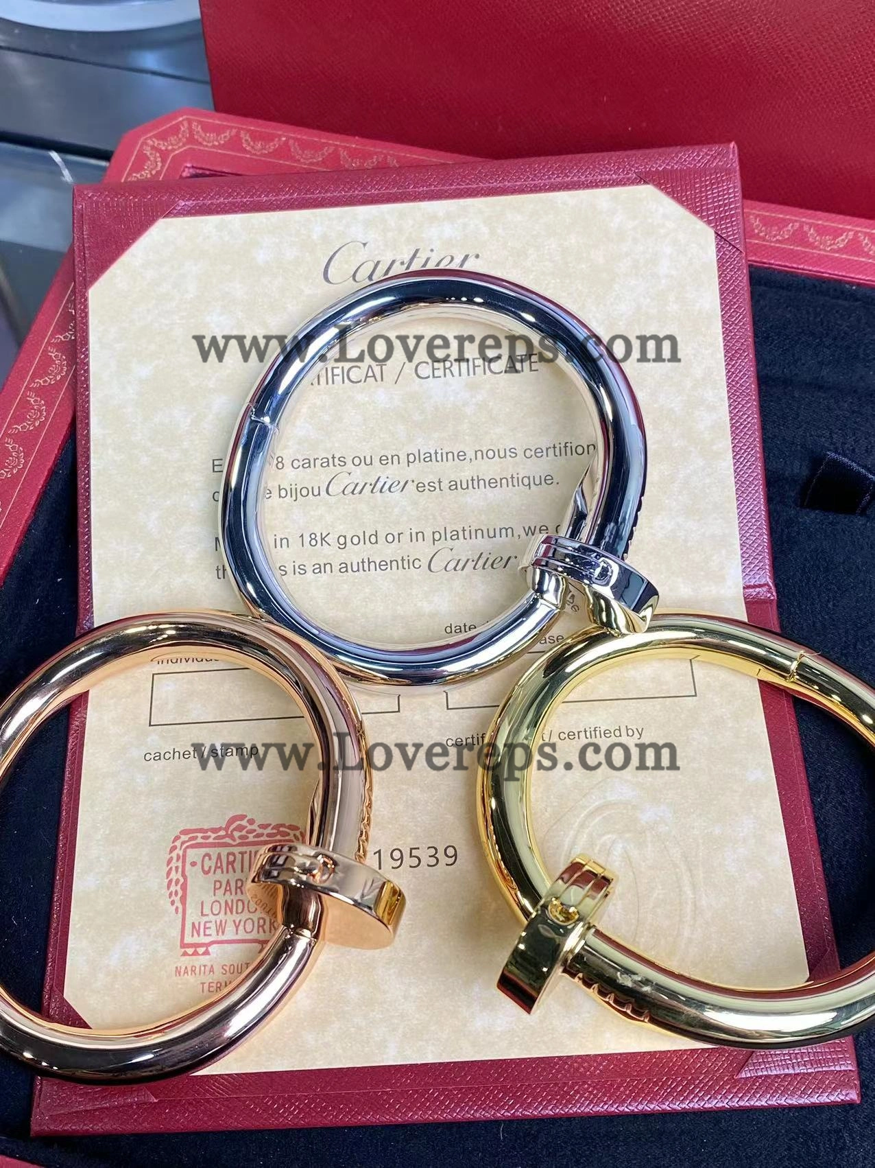 Cartier Juste un Clou Bracelet Extra-large Model Yellow Gold