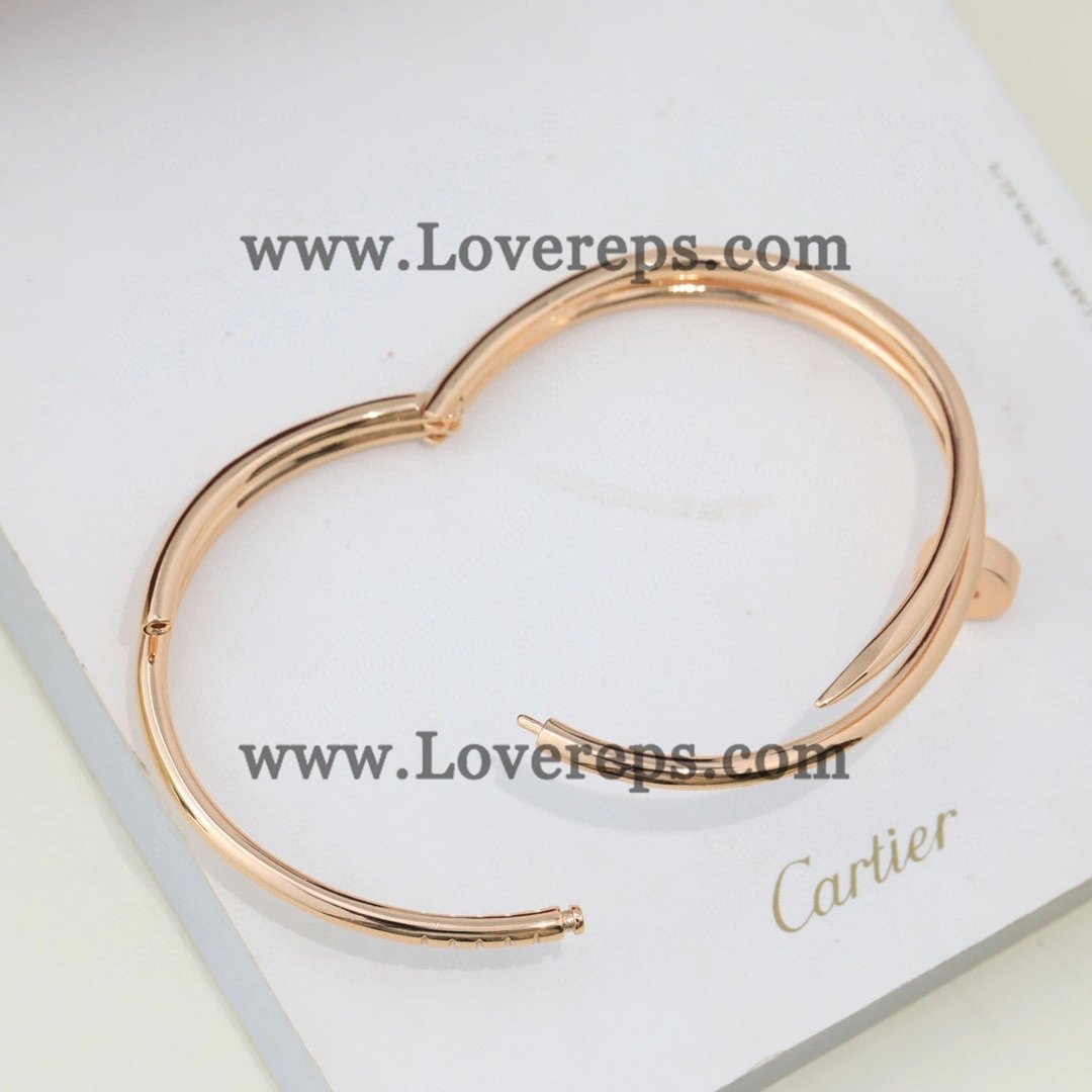 Cartier Juste un Clou Double Bracelet Yellow Gold Rose Gold White Gold