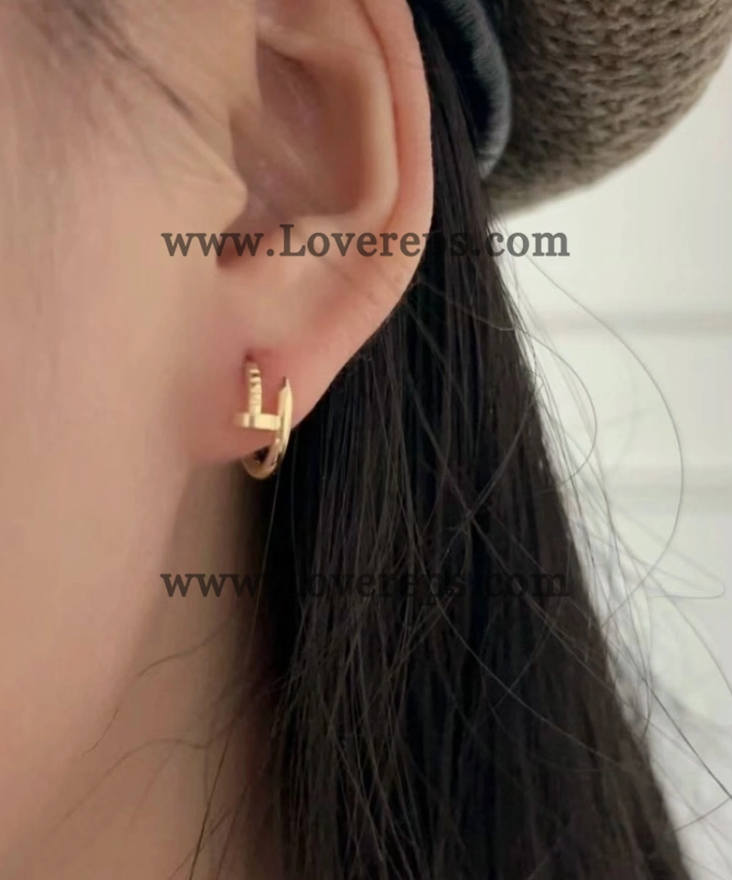 Cartier Juste un Clou Hoop Earrings Mini Model Yellow Gold Rose Gold White Gold