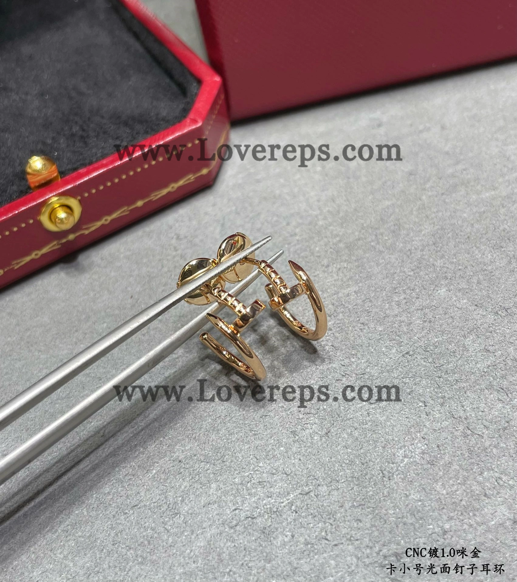 Cartier Juste un Clou Hoop Earrings Small Model Yellow Gold Rose Gold White Gold