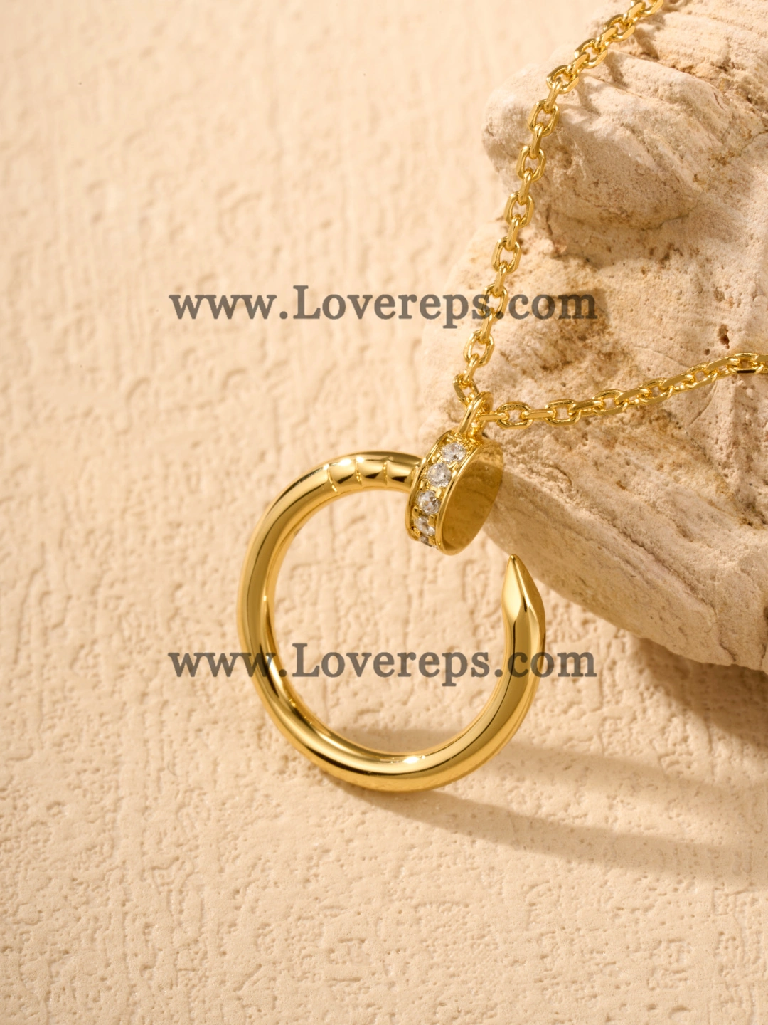 Cartier Juste un Clou Pendant with Diamonds Yellow Gold Rose Gold White Gold