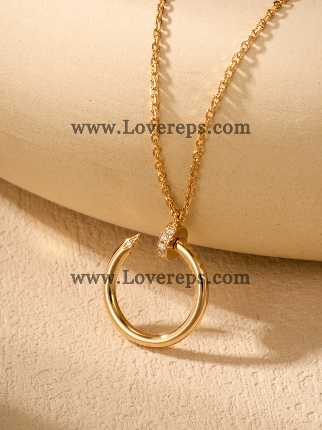 Cartier Juste un Clou Pendant with Diamonds Yellow Gold Rose Gold White Gold