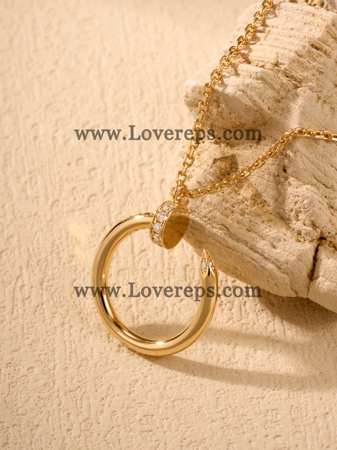 Cartier Juste un Clou Pendant with Diamonds Yellow Gold Rose Gold White Gold