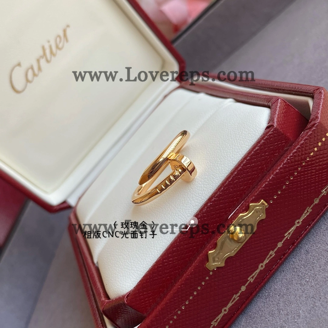 Cartier Juste un Clou Ring Classic Model Yellow Gold Rose Gold White Gold
