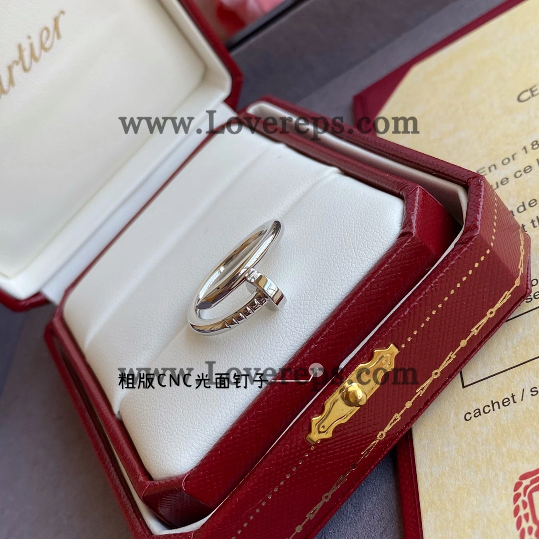 Cartier Juste un Clou Ring Classic Model Yellow Gold Rose Gold White Gold
