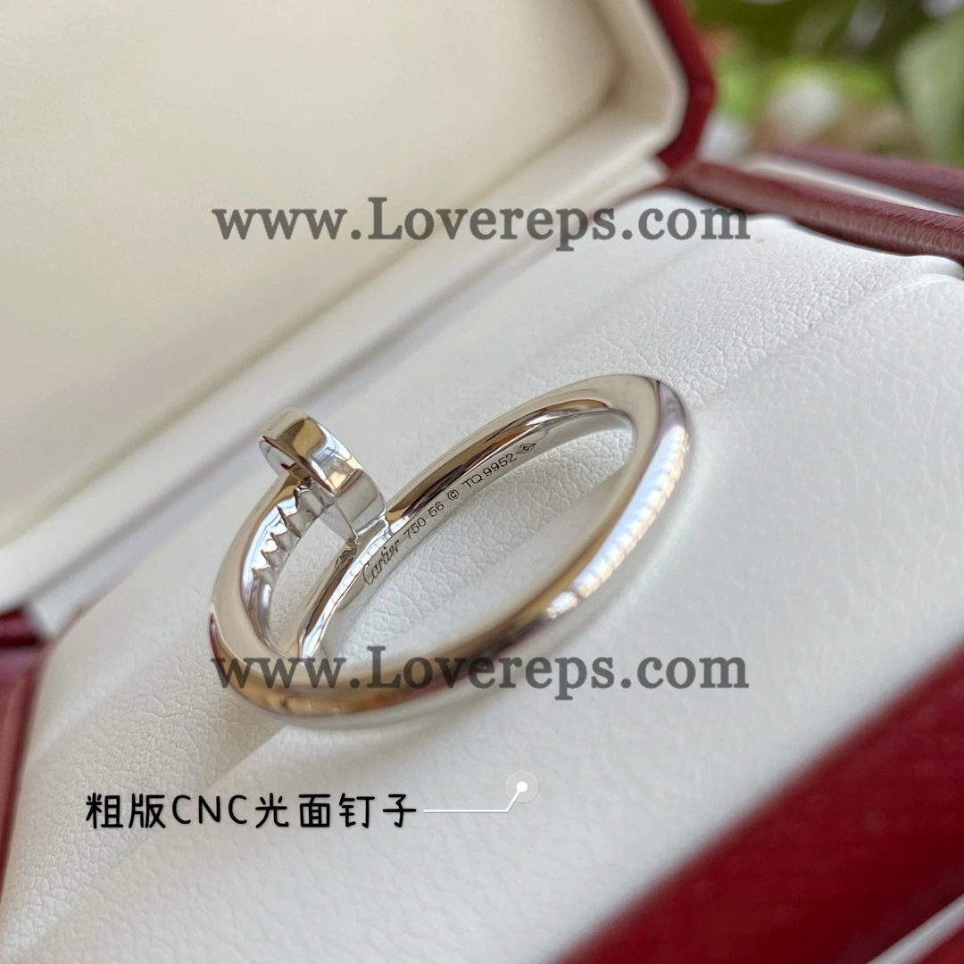 Cartier Juste un Clou Ring Classic Model Yellow Gold Rose Gold White Gold