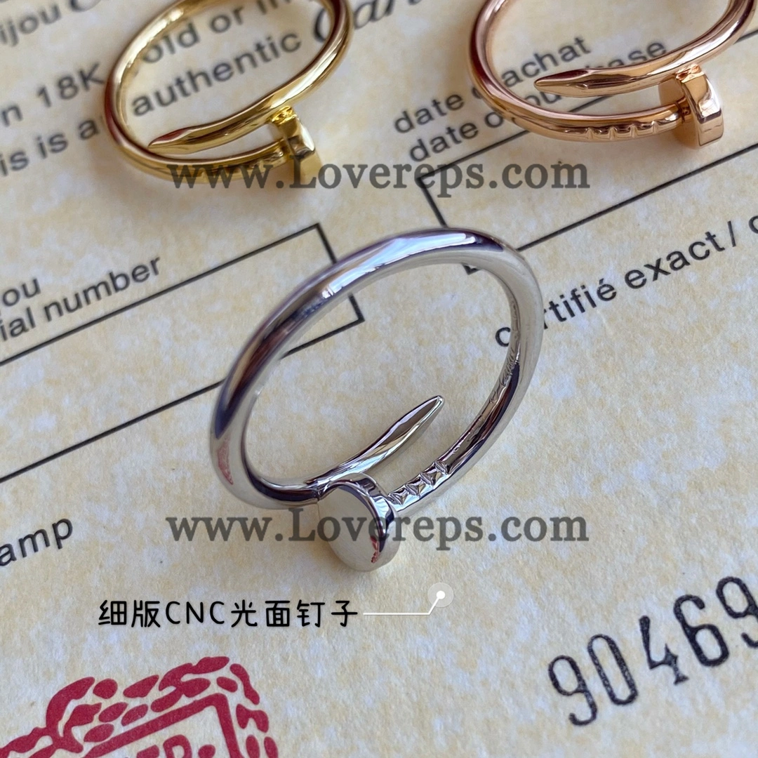 Cartier Juste un Clou Ring Small Model Yellow Gold Rose Gold White Gold
