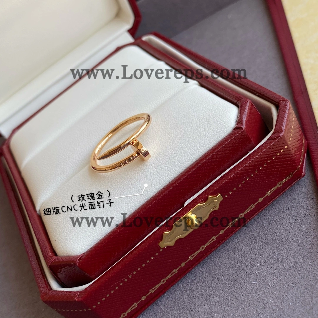 Cartier Juste un Clou Ring Small Model Yellow Gold Rose Gold White Gold