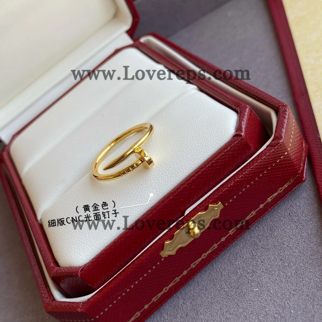 Cartier Juste un Clou Ring Small Model Yellow Gold Rose Gold White Gold
