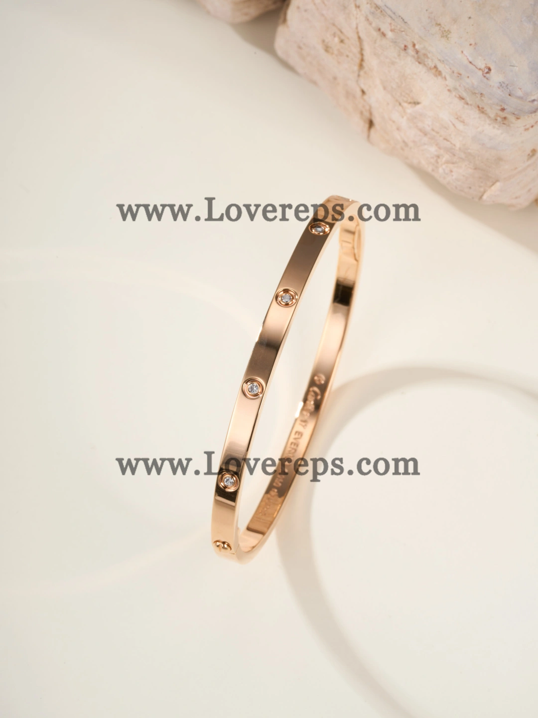 Cartier Love Bracelet Small Model With 10 Diamonds Rose Gold