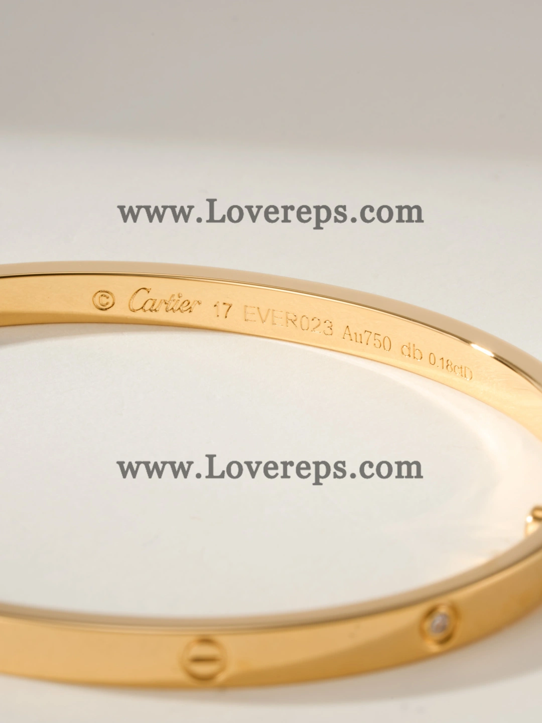 Cartier Love Bracelet Small Model With 6 Diamonds White Gold