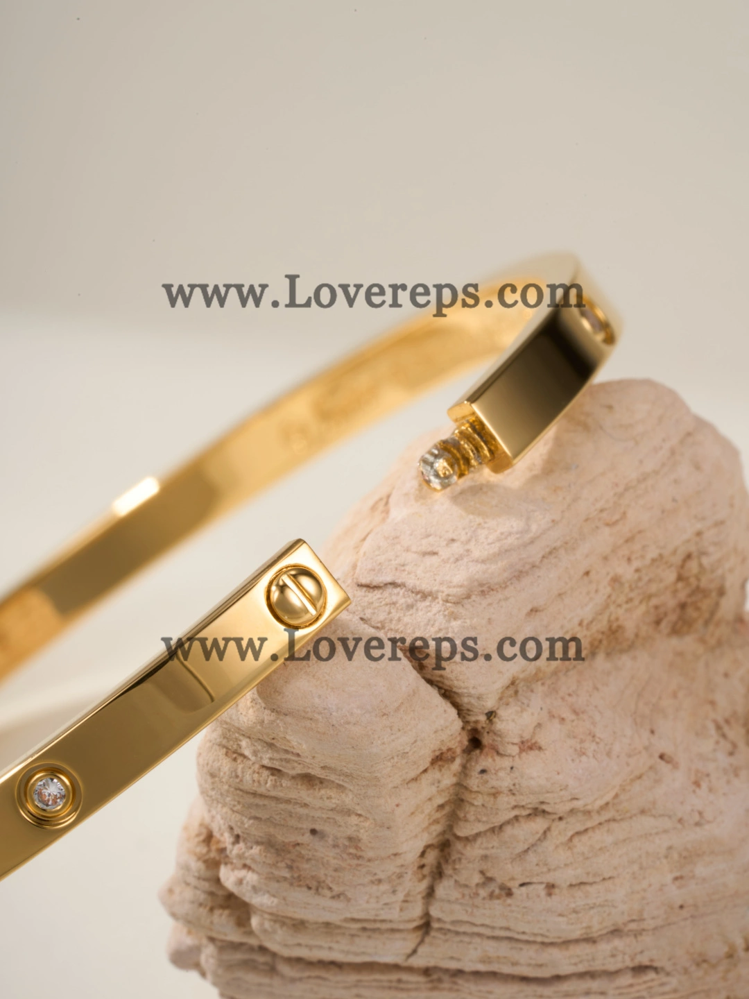 Cartier Love Bracelet Small Model With 6 Diamonds Yellow Gold