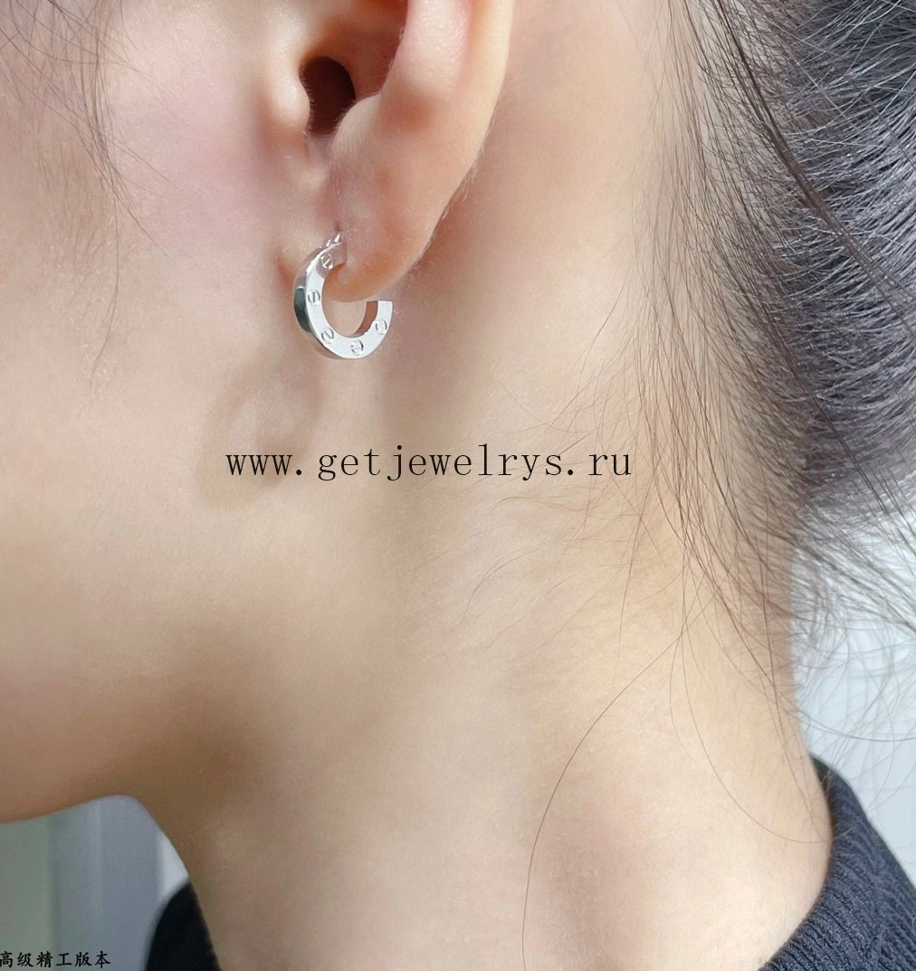 Cartier Love Earrings B8301422 Yellow Gold Rose Gold White Gold