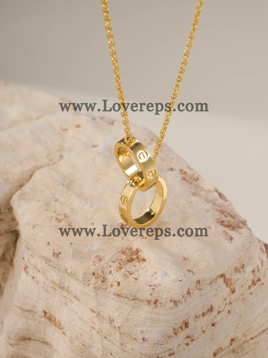 Cartier Love Necklace Classic Model Yellow Gold Rose Gold White Gold