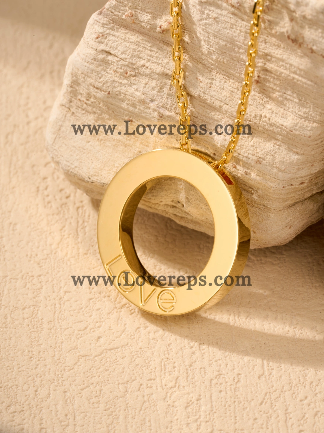 Cartier Round Love Pendant with 6 Diamonds Yellow Gold Rose Gold White Gold
