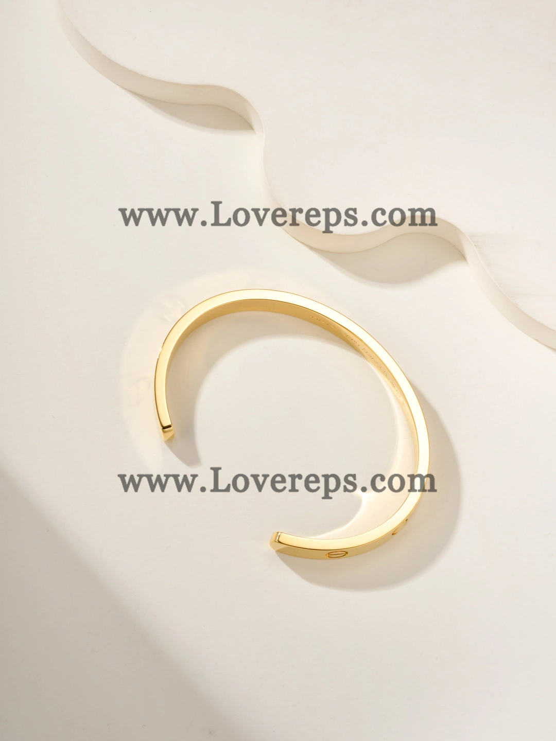 Cartier Semi-Open Love Bracelet Love Bracelet Yellow Gold White Gold Rose Gold
