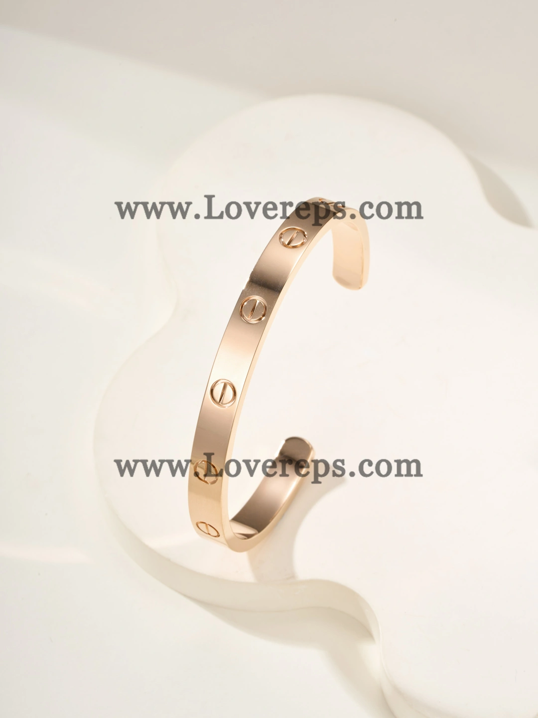 Cartier Semi-Open Love Bracelet Love Bracelet Yellow Gold White Gold Rose Gold