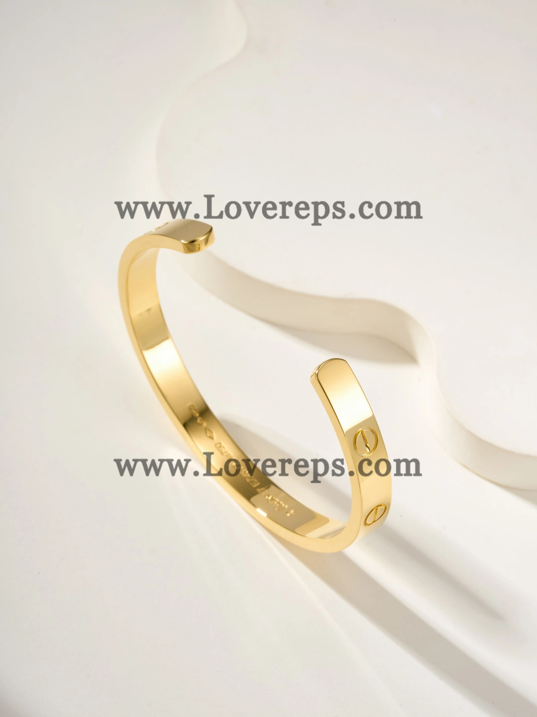 Cartier Semi-Open Love Bracelet Love Bracelet Yellow Gold White Gold Rose Gold