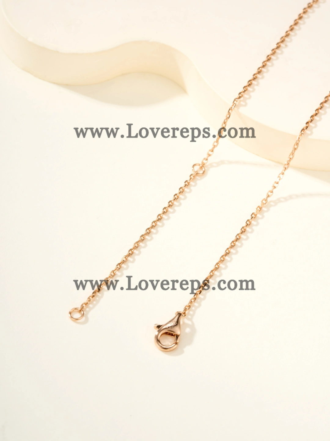 Cartier Trinity Heart Necklace With Semi-Diamonds