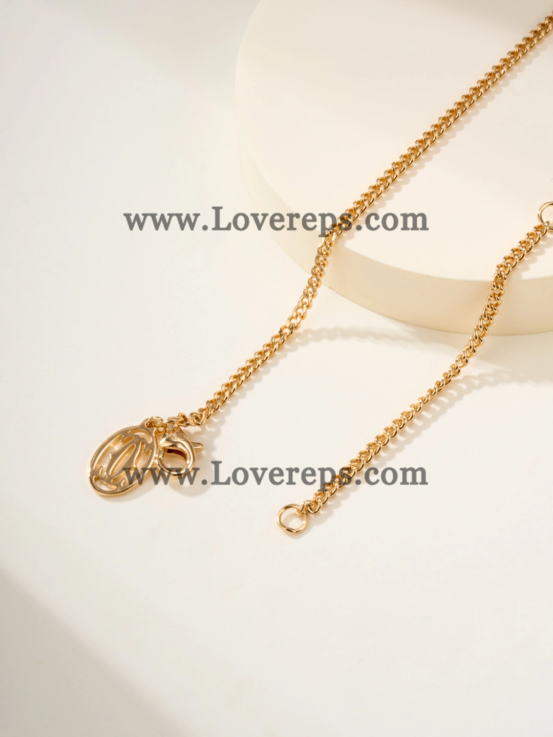 Cartier Trinity Pendant Cushion-Shaped Half-Paved