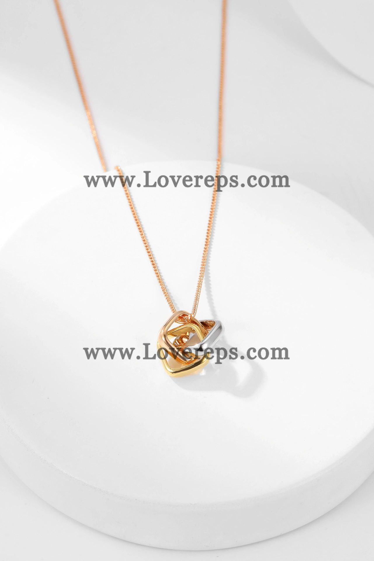 Cartier Trinity Pendant Cushion-Shaped