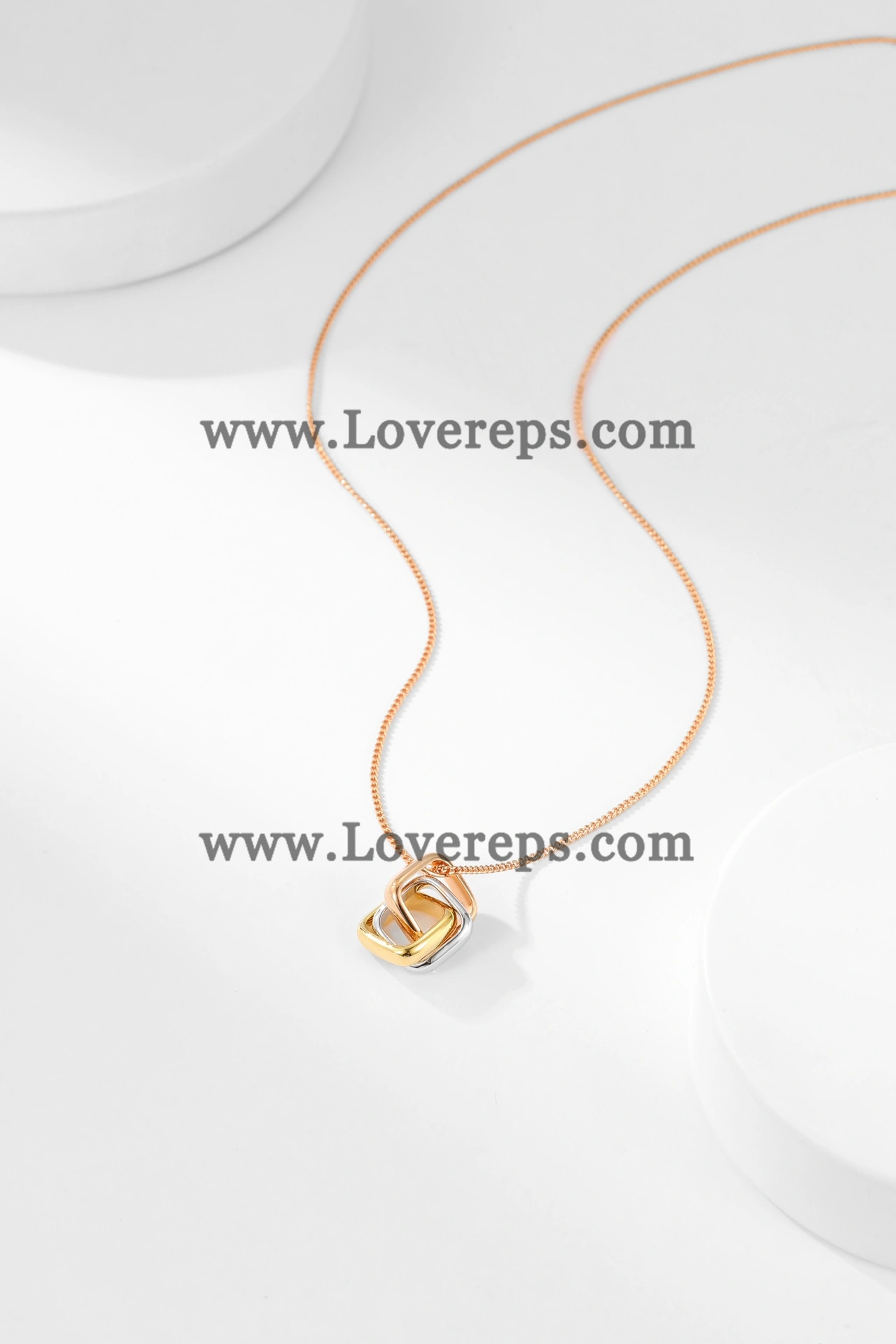 Cartier Trinity Pendant Cushion-Shaped