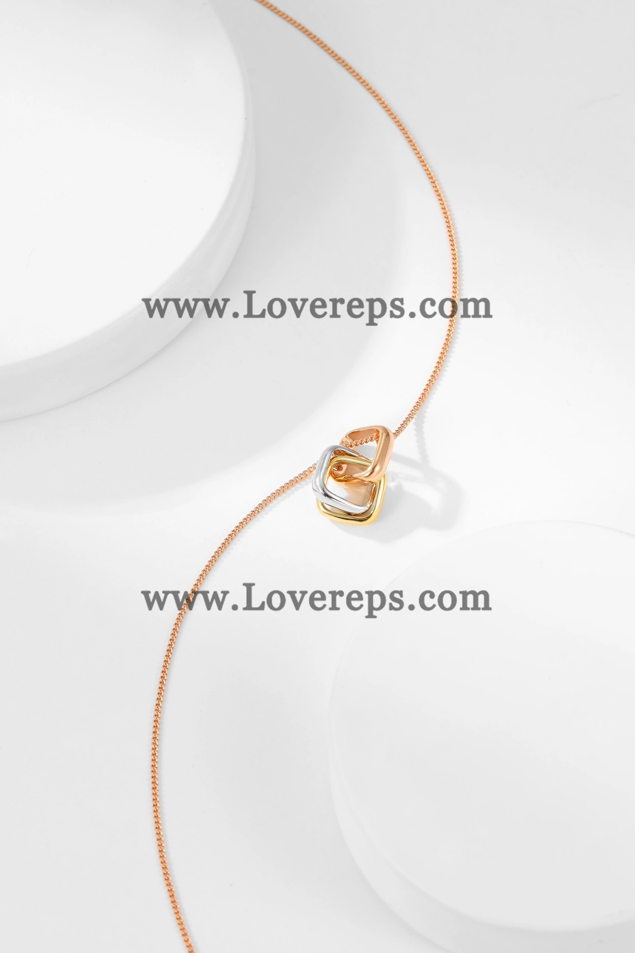 Cartier Trinity Pendant Cushion-Shaped